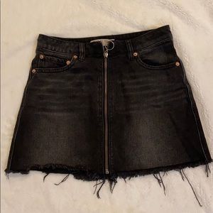 Free People fringe skirt.